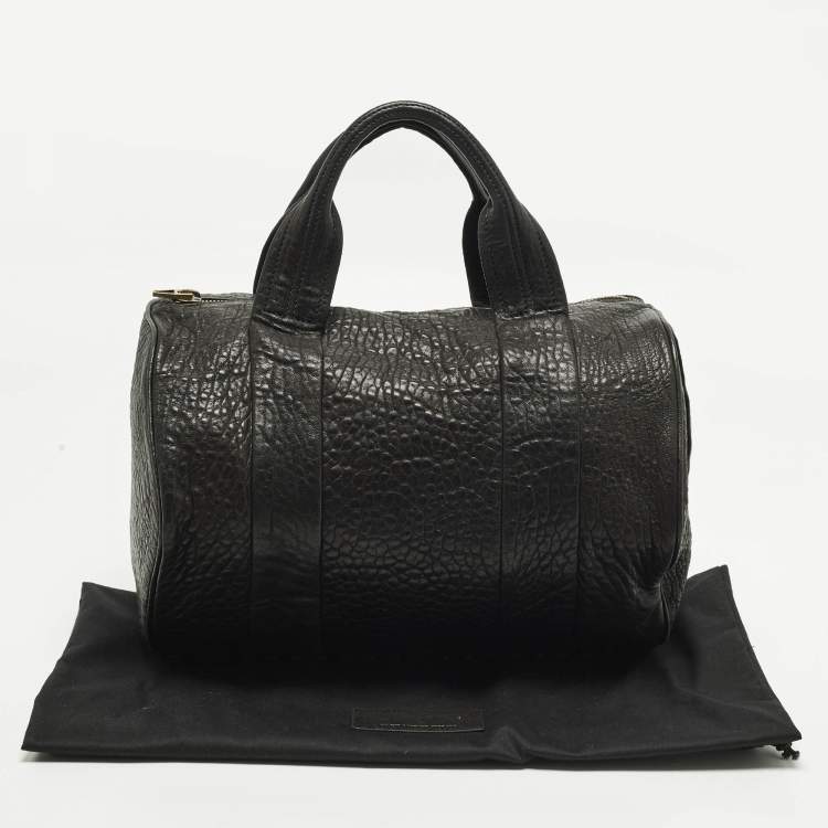 مملوكة مسبقًا حقيبة ألكسندر وانغ "روكو ساتشيل" جلد أسود