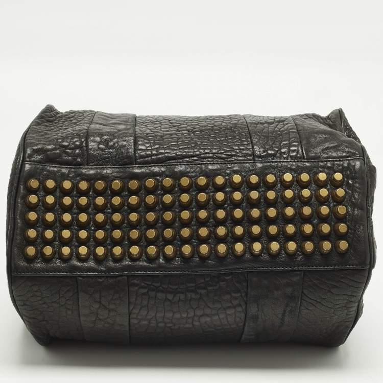 مملوكة مسبقًا حقيبة ألكسندر وانغ "روكو ساتشيل" جلد أسود