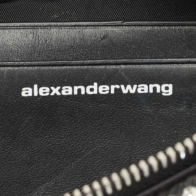 Pre Owned Alexander Wang Attica Mini Black Rhinestone Belt Bag