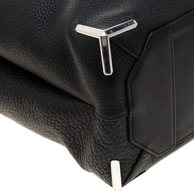 Pre Owned Alexander Wang Black Leather Prisma Tote