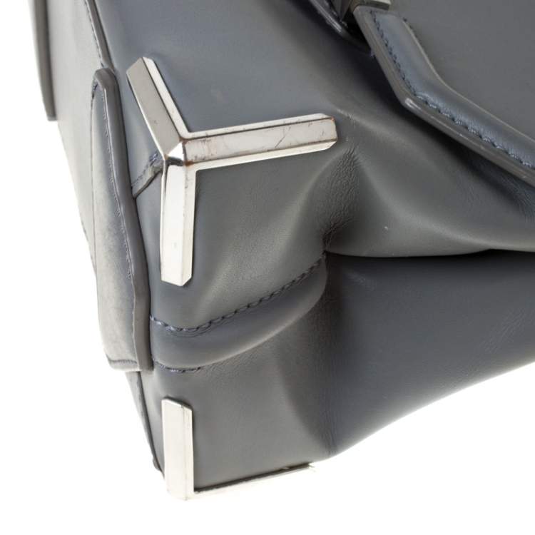 Pre Owned Alexander Wang Grey Leather Small Marion Shoulder Bag