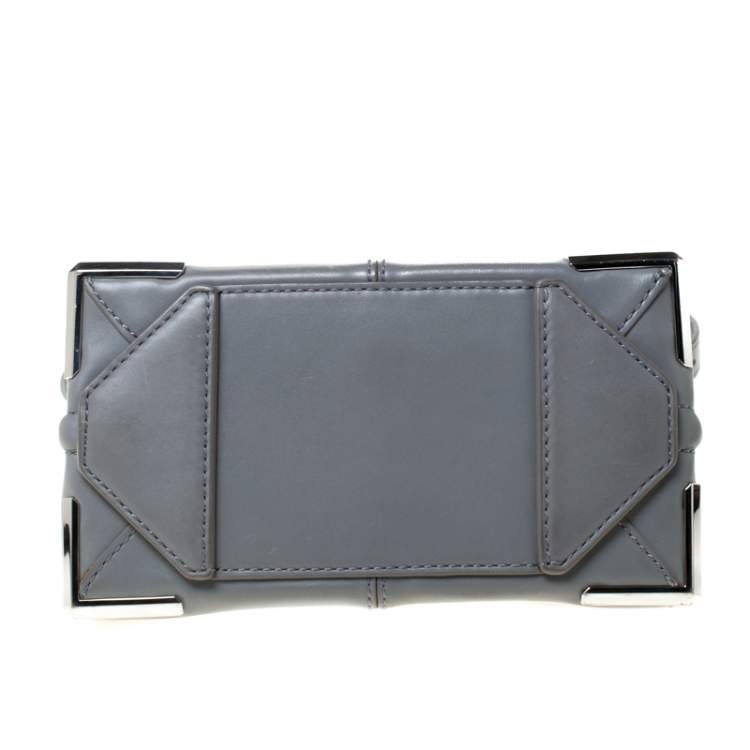 Pre Owned Alexander Wang Grey Leather Small Marion Shoulder Bag