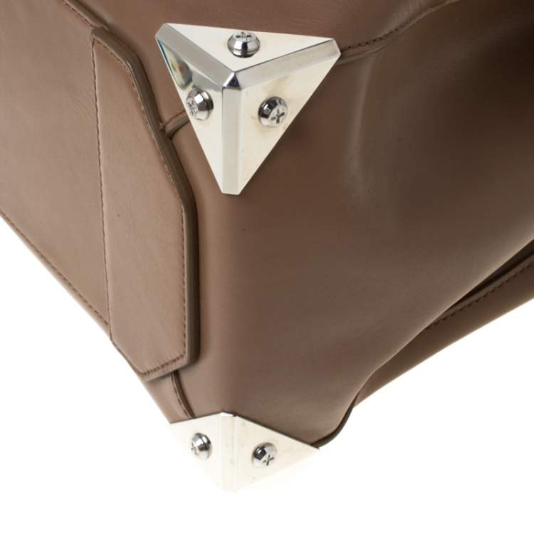 Pre Owned Alexander Wang Brown Leather Prisma Tote