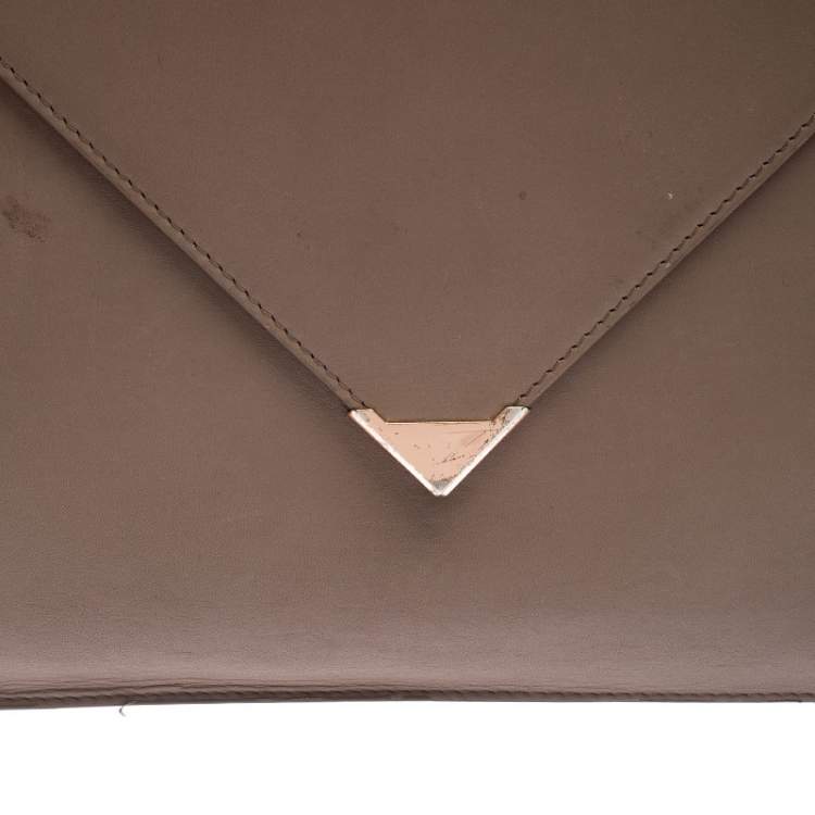 Pre Owned Alexander Wang Light Brown Leather Pouch