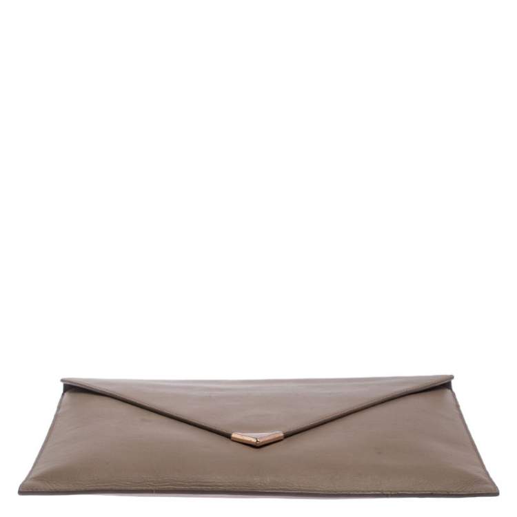 Pre Owned Alexander Wang Light Brown Leather Pouch