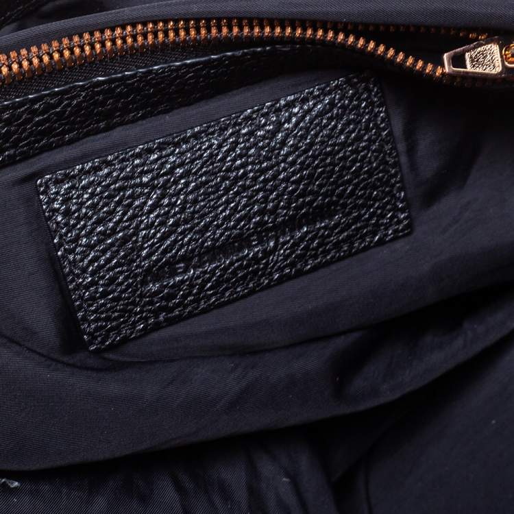 Pre Owned Alexander Wang Black Leather Large Emile Satchel