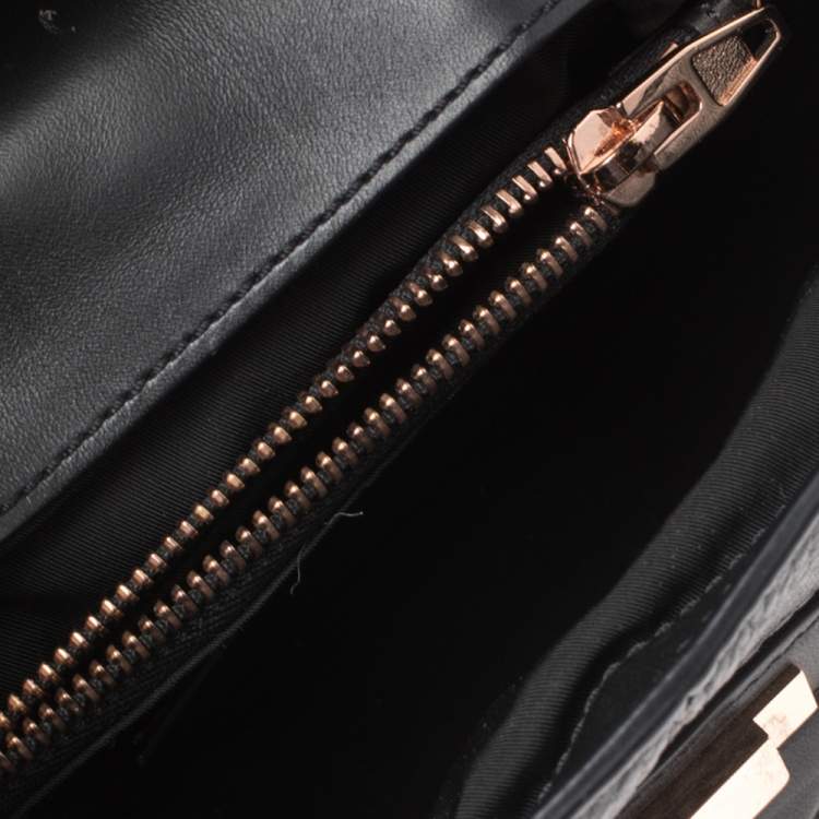 Pre Owned Alexander Wang Black Leather Mini Marion Prisma Shoulder Bag