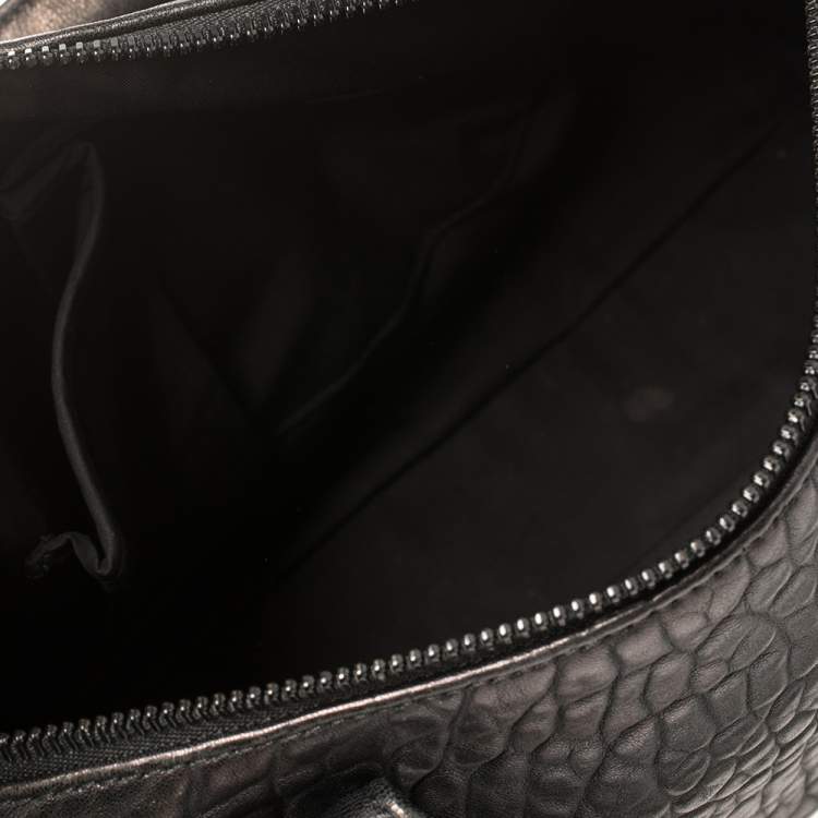 Pre Owned Alexander Wang Black Leather Rocco Duffle Bag