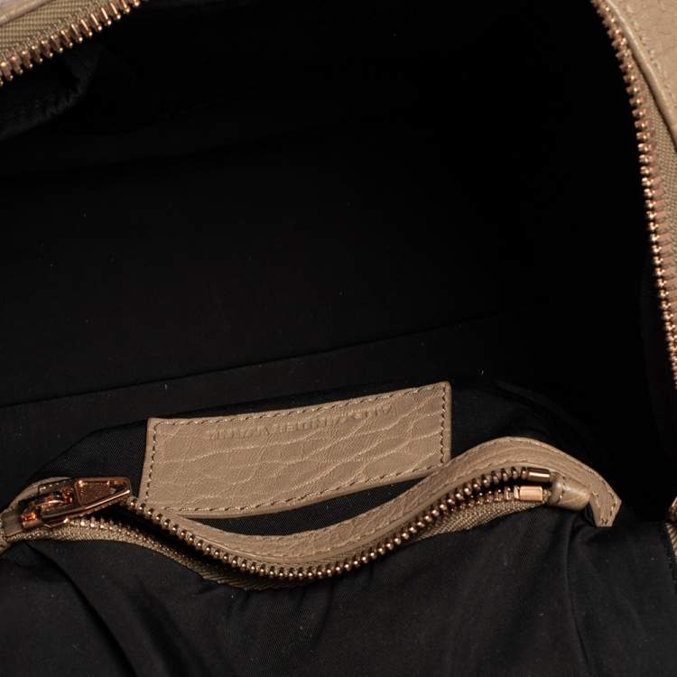 Pre Owned Alexander Wang Pink Pebbled Leather Small Rockie Satchel