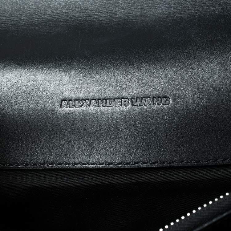 Pre Owned Alexander Wang Multicolor Lizard Embossed Leather Prisma Envelope Shoulder Bag