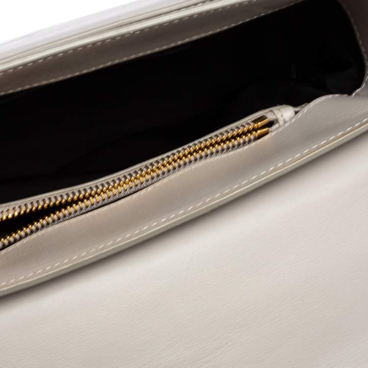 Pre Owned Alexander Wang Grey Leather Studded Lia Shoulder Bag