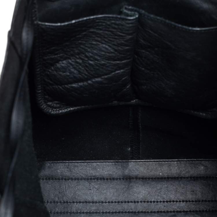 Pre Owned Alexander Wang Black Soft Leather Prisma Tote