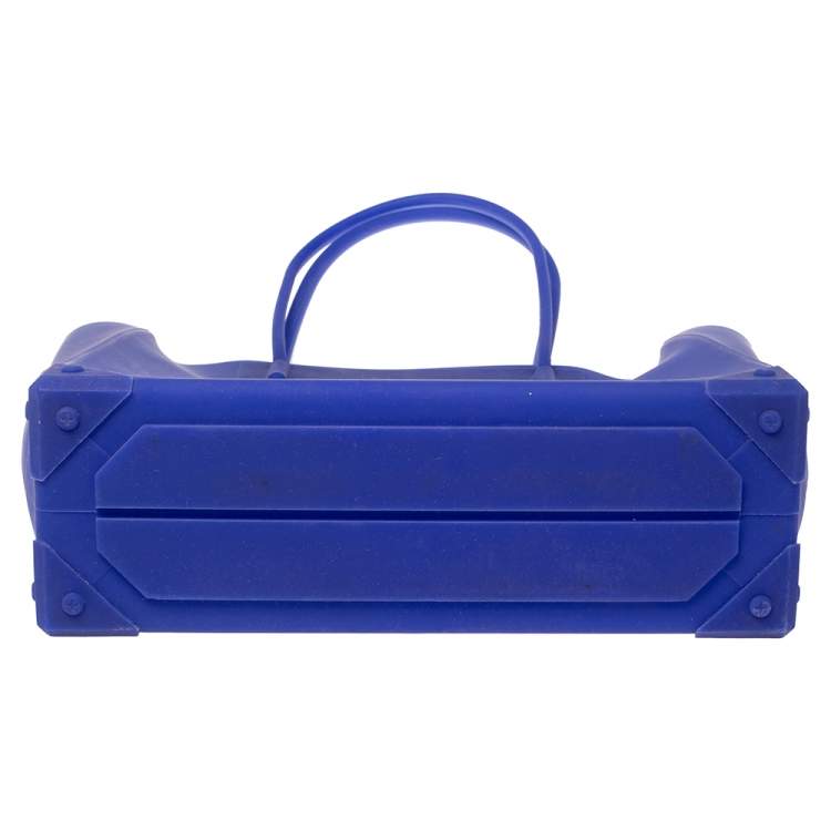 Pre Owned Alexander Wang Blue Rubber Prisma Tote 