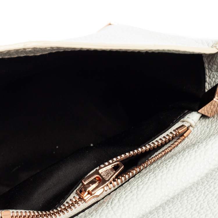 Pre Owned Alexander Wang Pale Blue Leather Small Marion Shoulder Bag