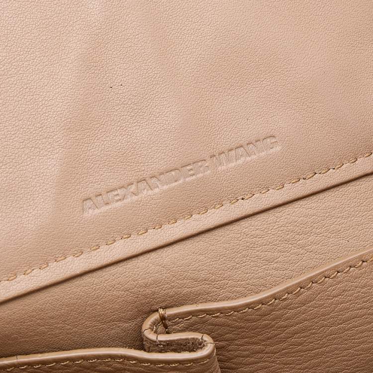 Pre Owned Alexander Wang Beige Leather Prisma Tote