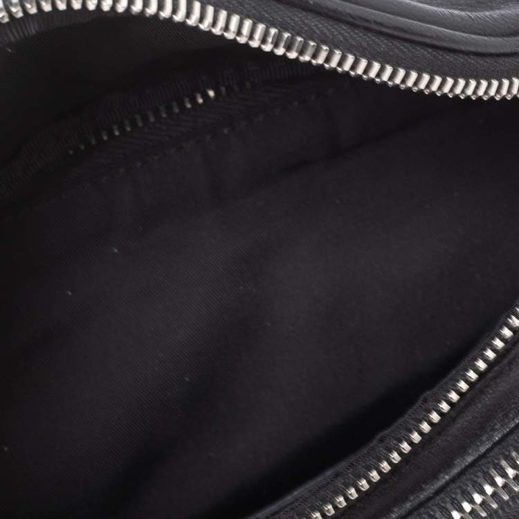 Pre Owned Alexander Wang Black Leather Mini Attica Belt Bag