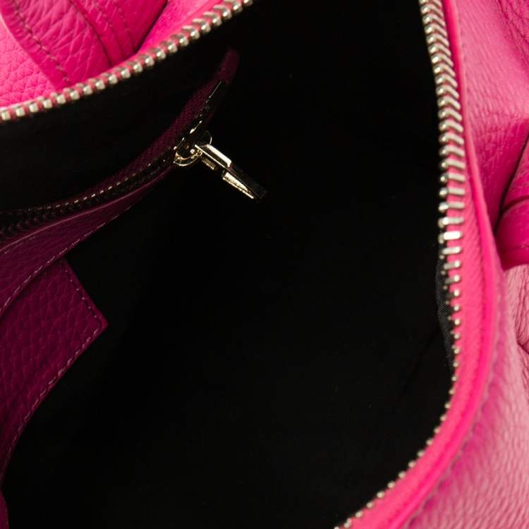 Pre Owned Alexander Wang Pink Leather Rockie Boston Bag
