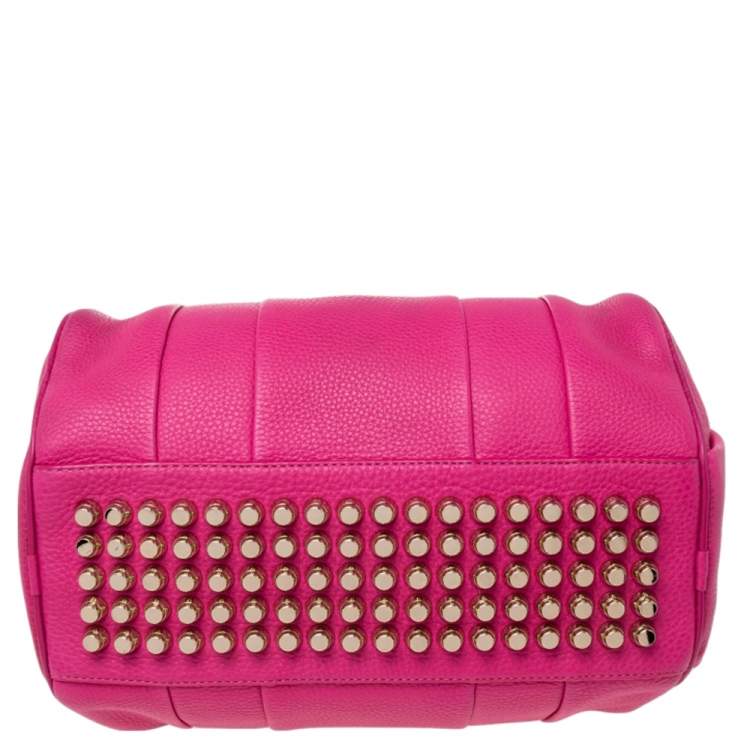 Pre Owned Alexander Wang Pink Leather Rocco Satchel