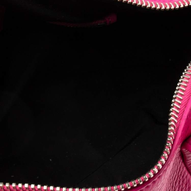 Pre Owned Alexander Wang Pink Leather Rocco Satchel