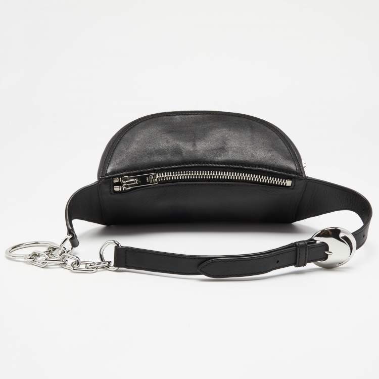 Pre Owned Alexander Wang Black Leather Attica Belt Bag