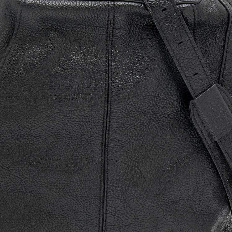 Pre Owned Alexander Wang Black Leather Emile Satchel