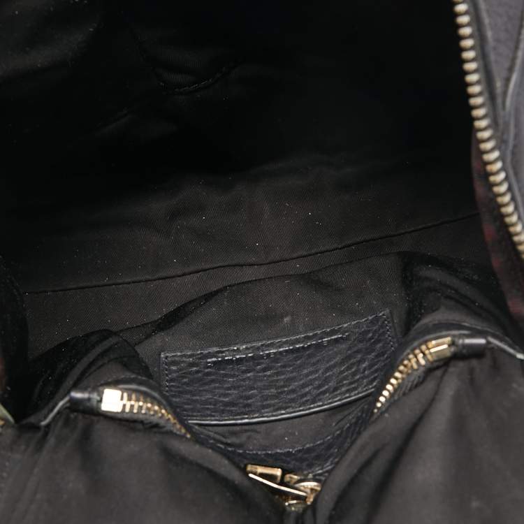 Pre Owned Alexander Wang Black Leather Rocco Satchel