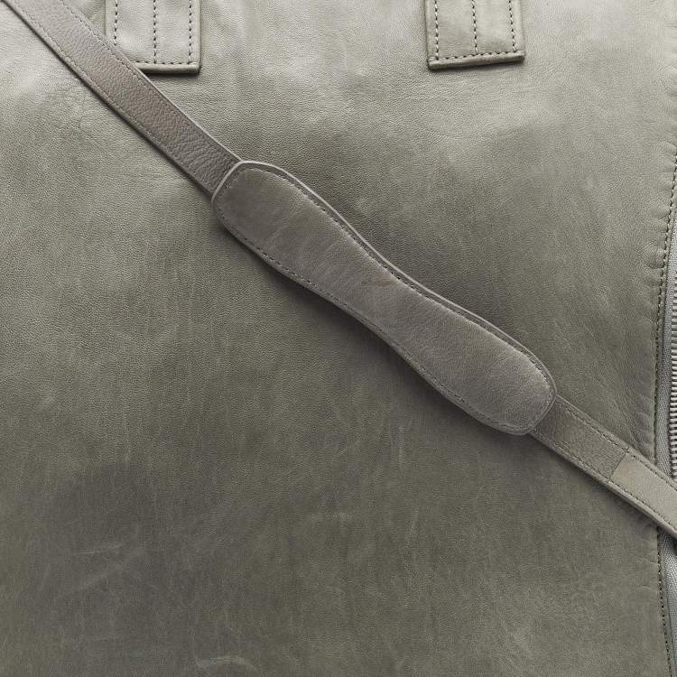 Pre Owned Alexander Wang Pale Green Leather Adjustable Satchel