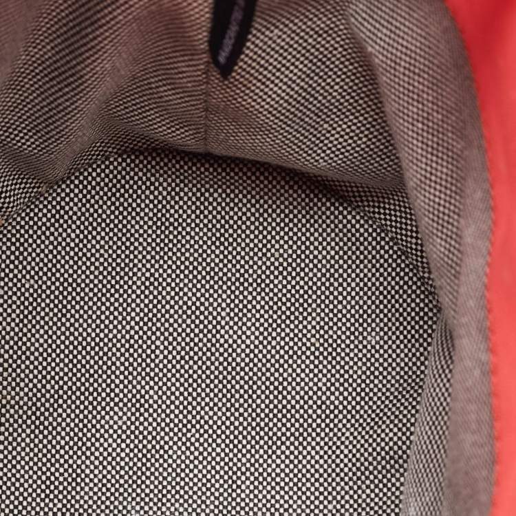 Pre Owned Alexander Wang Peach Leather Mini Runway Roxy Bucket Bag
