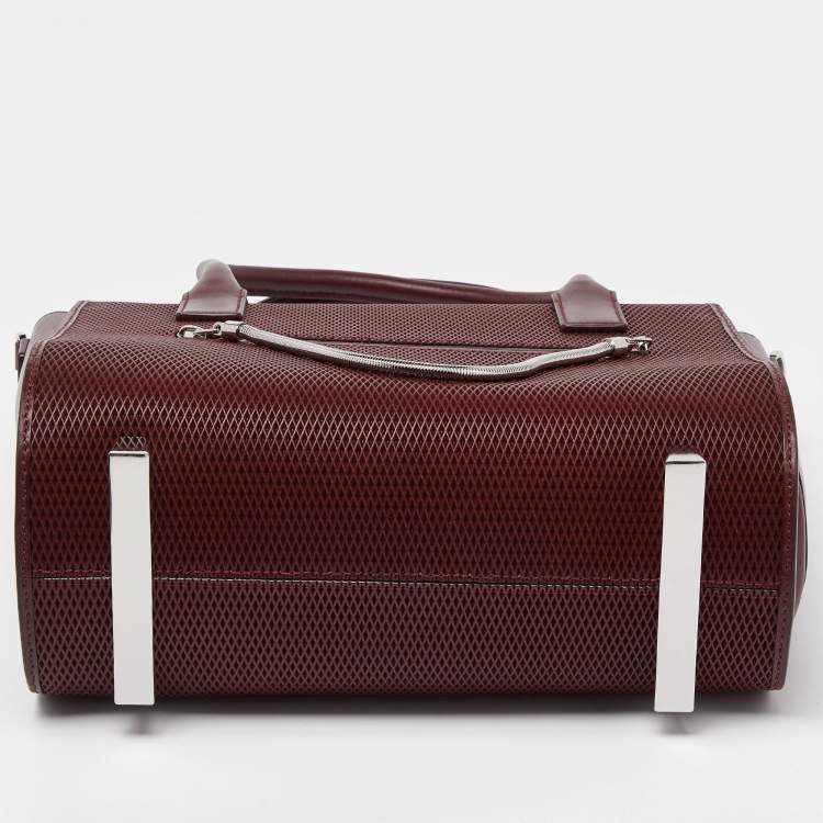 Pre Owned Alexander Wang Burgundy Leather Large Chastity Tote