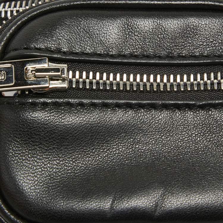 Pre Owned Alexander Wang Black Leather Attica Belt Bag