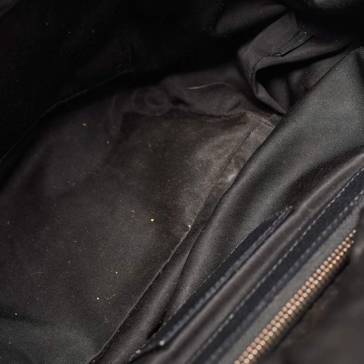 Pre Owned Alexander Wang Black Grain Leather Emile Satchel