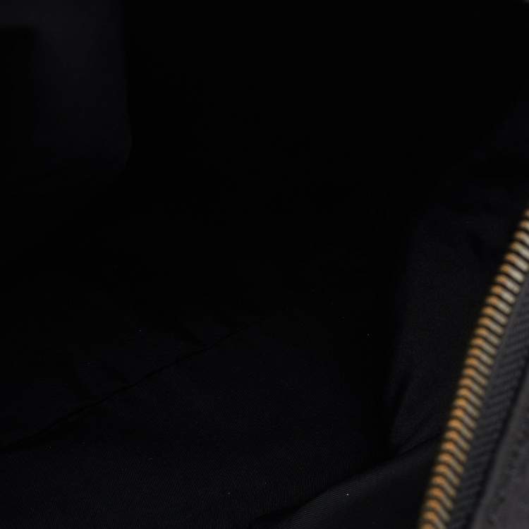 Pre Owned Alexander Wang Black Pebbled Leather Rocco Duffle Bag
