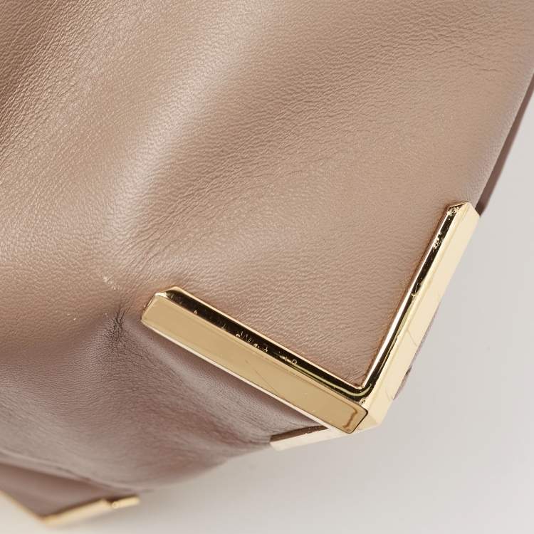 Pre Owned Alexander Wang Beige Leather Prisma Skeletal Tote