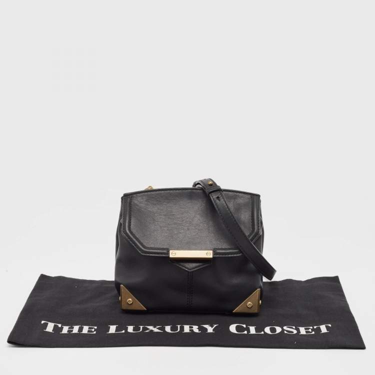 مملوكة مسبقًا Alexander Wang Black Leather Marion Crossbody Bag