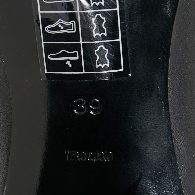 Pre Owned Alexander Wang Black Leather Abby Ankle-Strap Block Heel Sandals Size 39