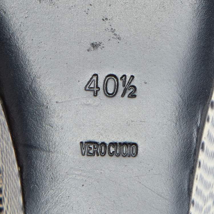 Pre Owned Alexander Wang Two Tone Embossed Lizard and Leather Alla Wedge Booties Size 40.5