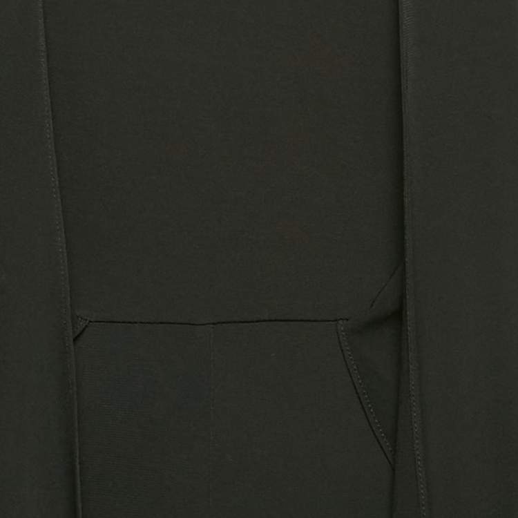 Pre Owned Alice+Olivia Black Jersey Waist Tie-Up Salina Maxi Dress S