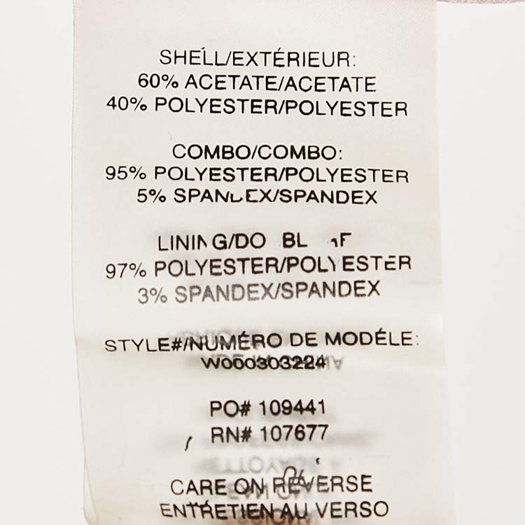 Pre Owned Alice + Olivia Pink Crepe Mini Skirt S