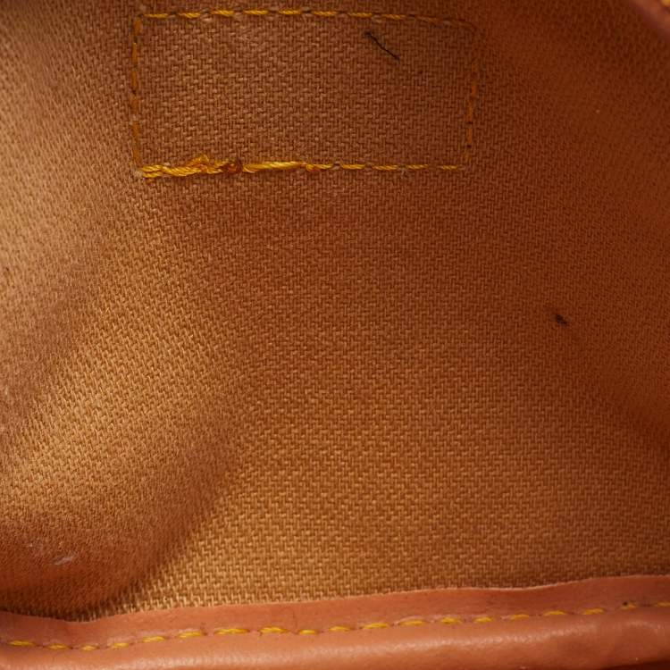 Pre Owned Alviero Martini 1A Classe Brown Geo Print Coated Canvas Shoulder Bag