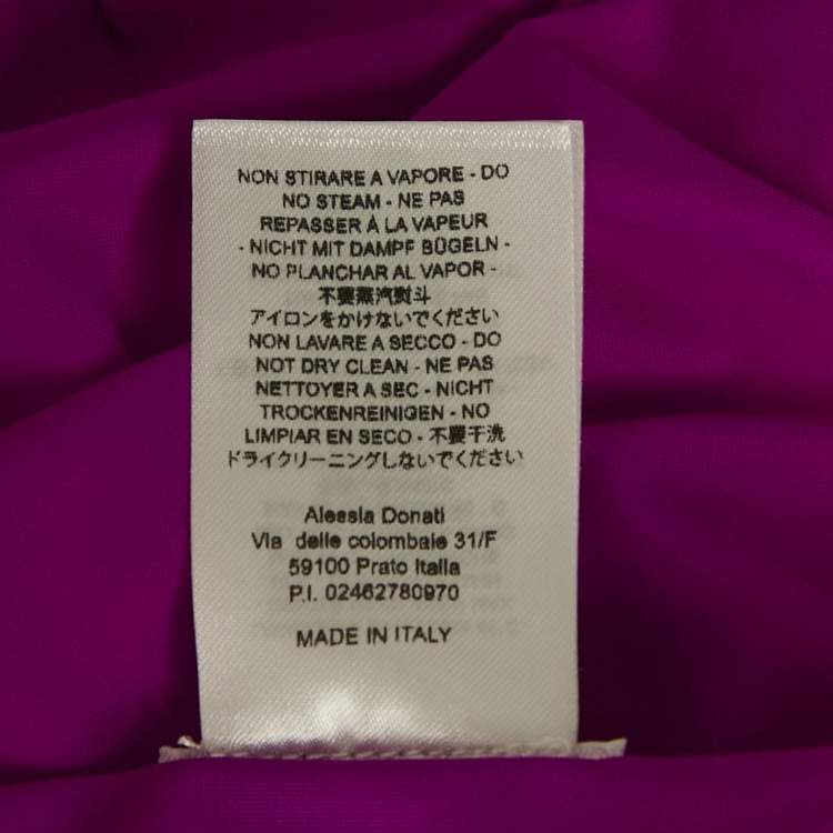 Pre Owned Amazuin Pink Jersey Tie-Up Detail Midi Issad Dress One Size