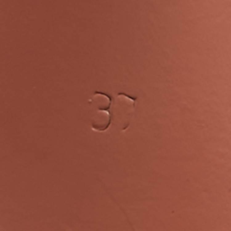 Pre Owned Amina Muaddi Begum Size 37 Transparent PVC Slingback Pumps