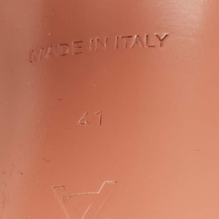 Pre Owned Amina Muaddi lupita Size 41 Black Suede Slide Sandals