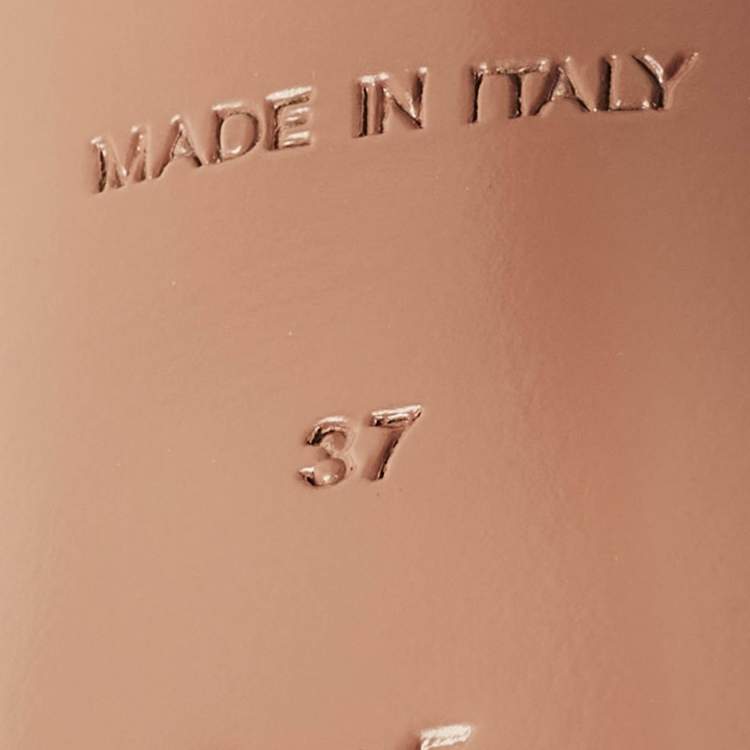 مملوكة مسبقًا Amina Muaddi Gilda Size 37 Black Satin Mules