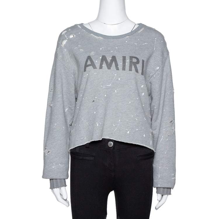 amiri women's sweatshirt