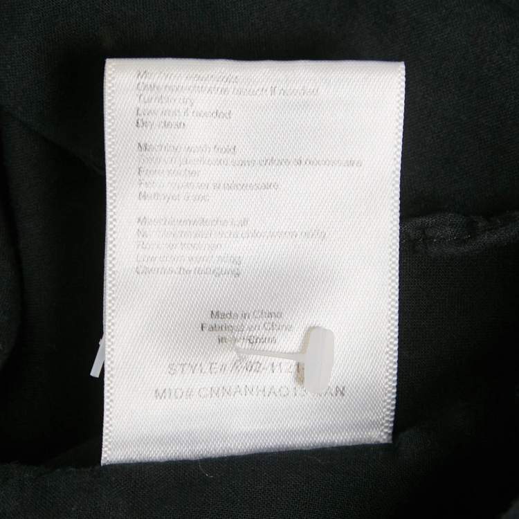 Pre Owned Anine Bing Black Cotton Flared Mini Dress XS