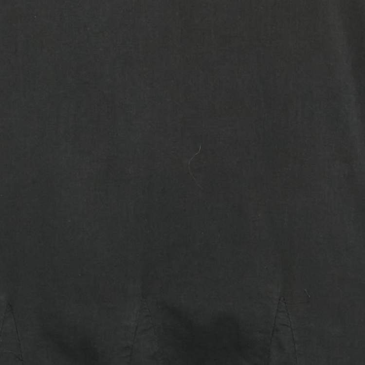 Pre Owned Anine Bing Black Cotton Flared Mini Dress XS