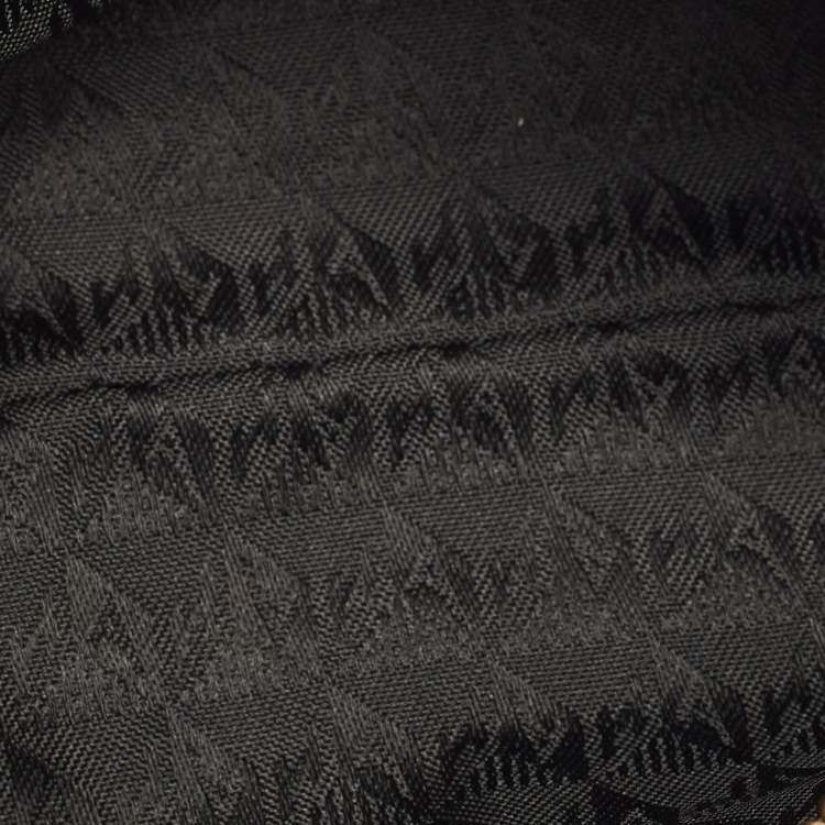 Pre Owned حقيبة صغيرة انيا هندمارش غيرلي ستاف نايلون أسود