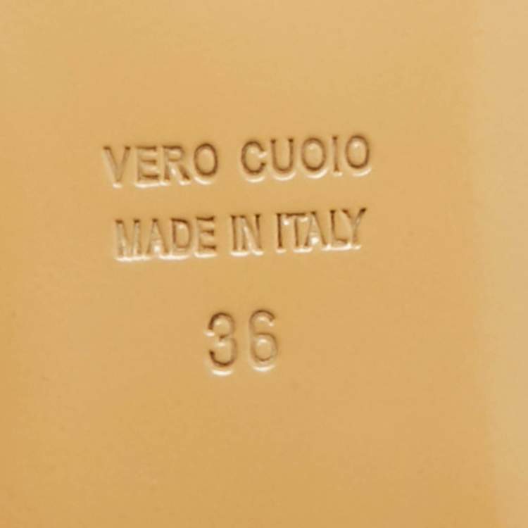 Pre Owned Anya Hindmarch Silver Leather Ankle Strap Flat Sandals Size 36