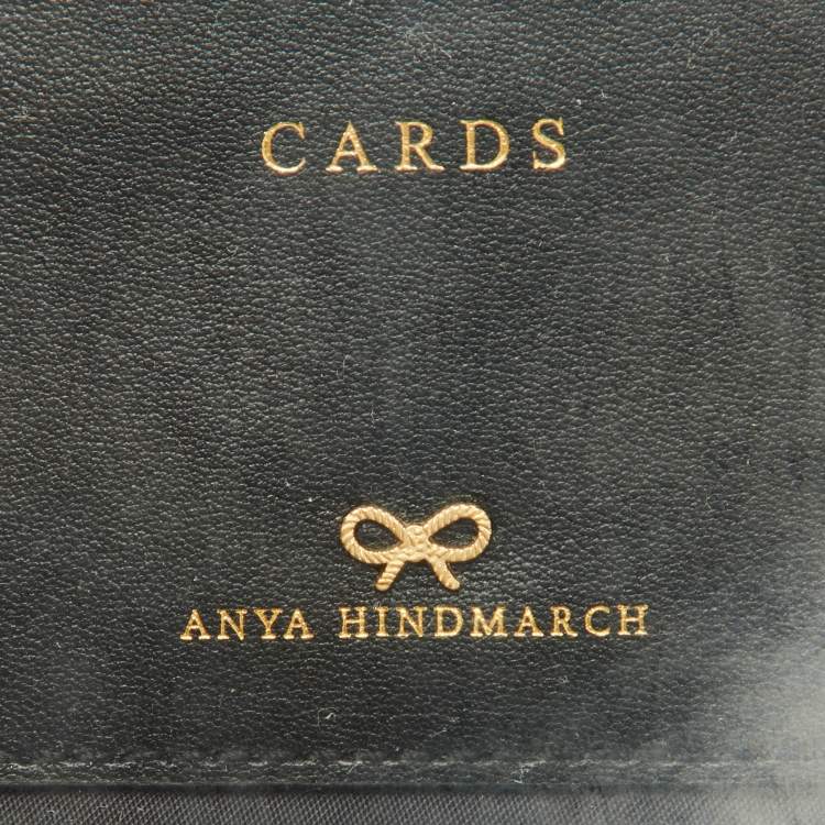 مملوكة مسبقًا Anya Hindmarch Transparent/Black Pvc and Leather Clutch