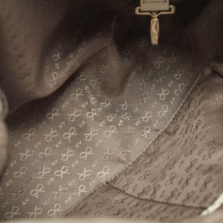 Pre Owned Anya Hindmarch Maxi Zip Brown Leather Hobo